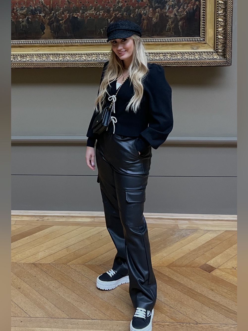 Faux Leather Pants